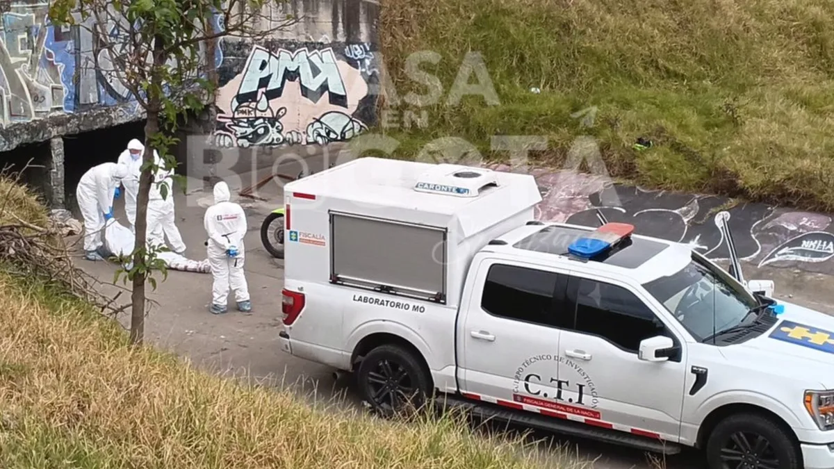 Hallaron el cuerpo de un hombre golpeado y amarrado en un caño de Kennedy, sur de Bogotá