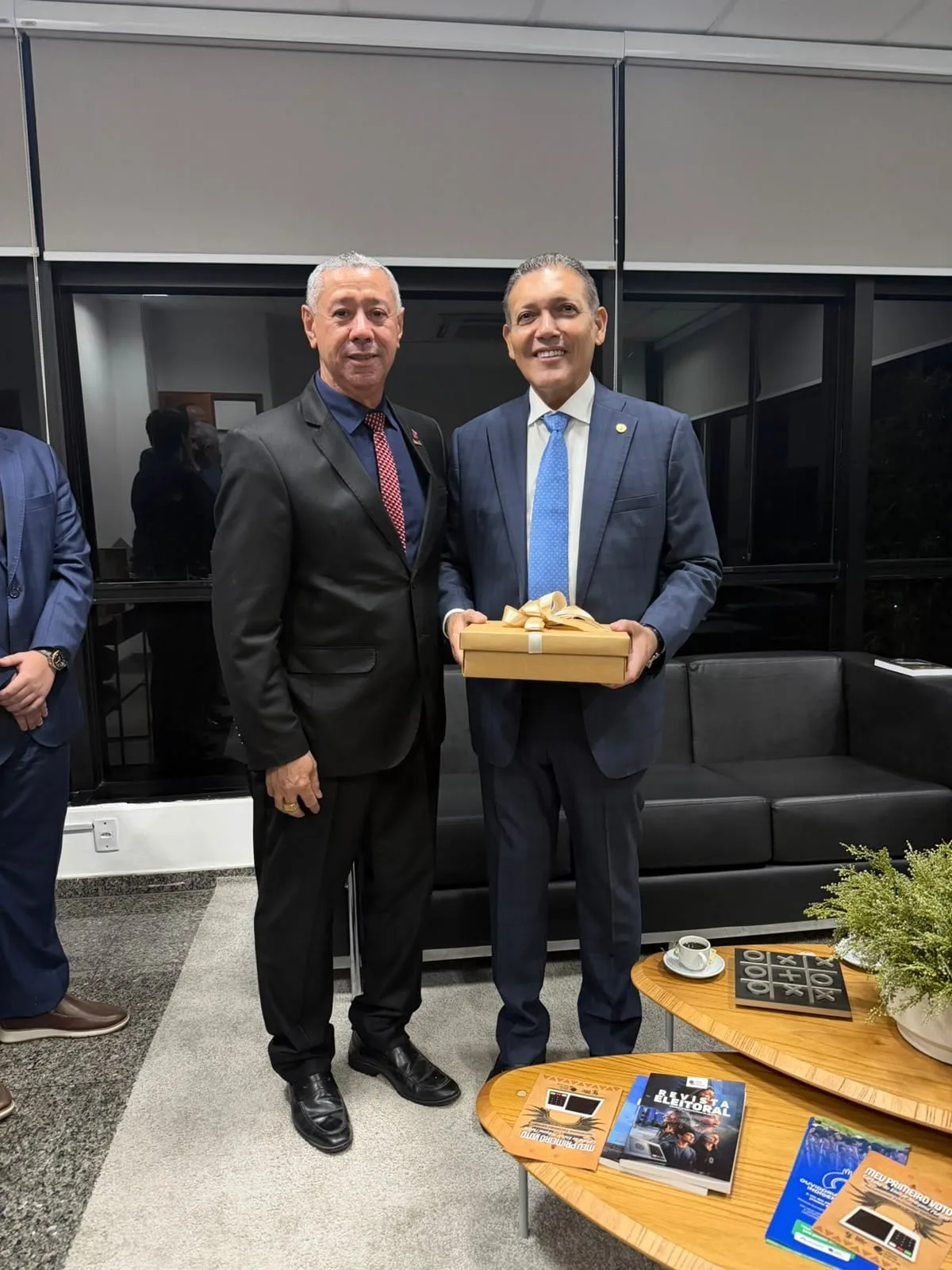 Presidente da OAB Roraima prestigia visita do ministro Nunes Marques