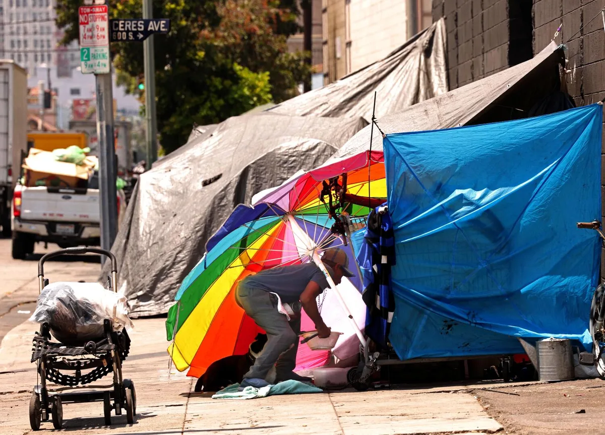Federal judge blocks the Trump administration's attempt to take control of L.A.'s homelessness programs