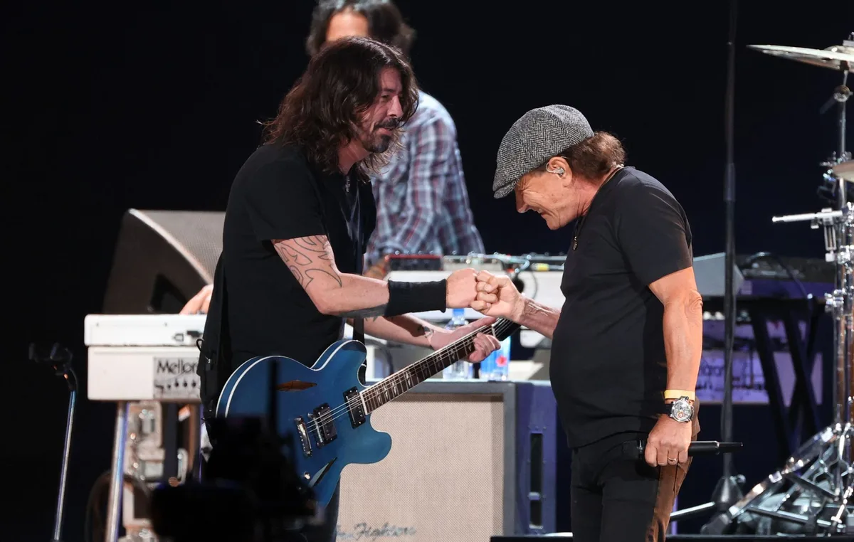 Foo Fighters to step in as support act for AC/DC for “one night only”: “This is literally a dream come true. So if you want blood, you’ve got it”