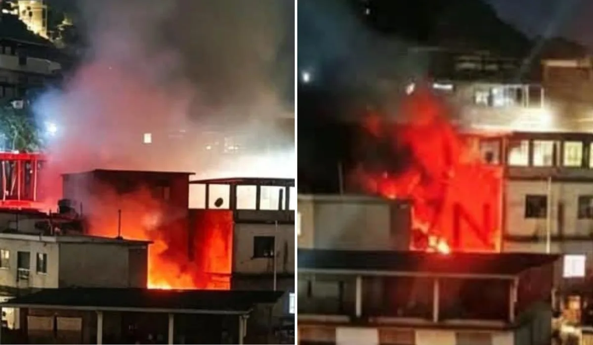 Idoso de 65 anos morre após incêndio em casa em Cachoeiro