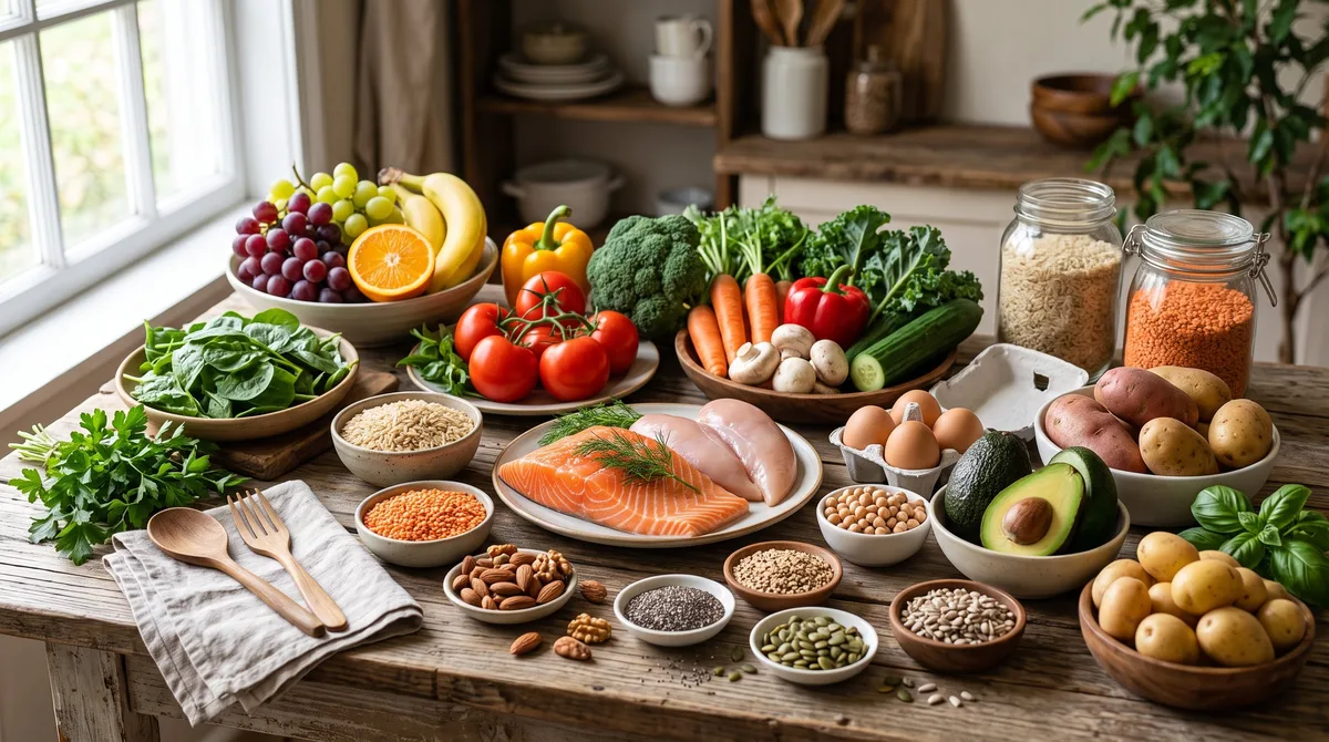 Alimentos sin gluten: cuáles son naturalmente aptos y cómo armar una dieta equilibrada