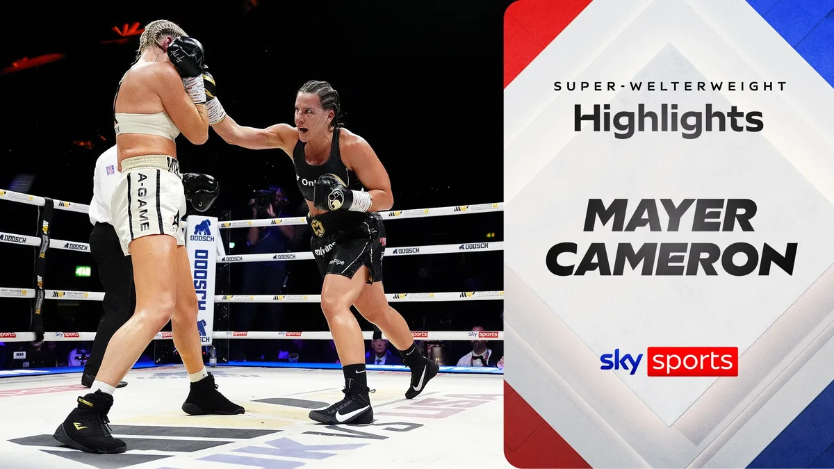 Cameron stuns Mayer with unanimous decision victory