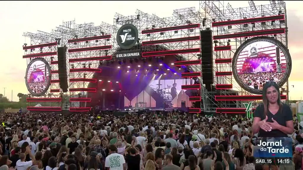 Sol da Caparica. Calema, Mizzy Miles e João Pedro Pais atuaram no segundo dia