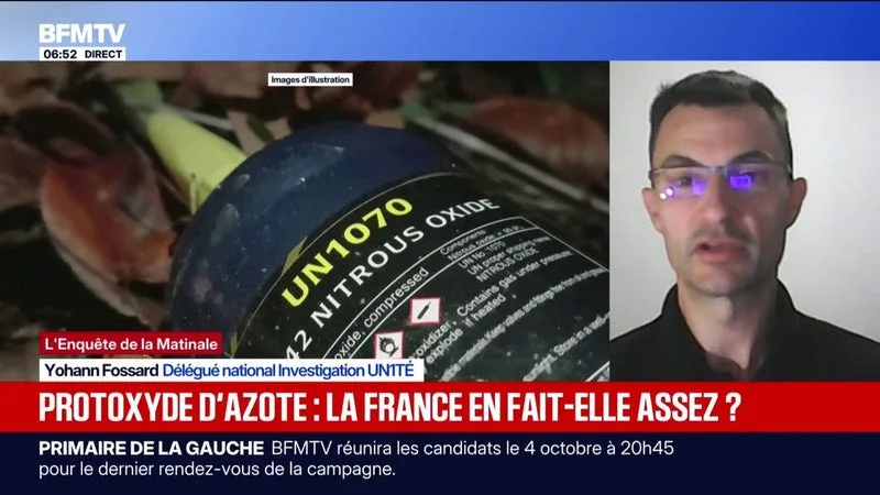 L'ENQUÊTE DE LA MATINALE - Protoxyde d'azote: une consommation qui ne cesse d'exploser