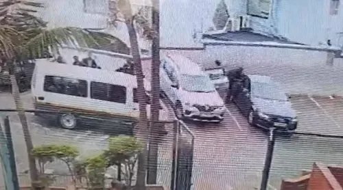 Watch:Hijacking caught on CCTV outside Durban primary school