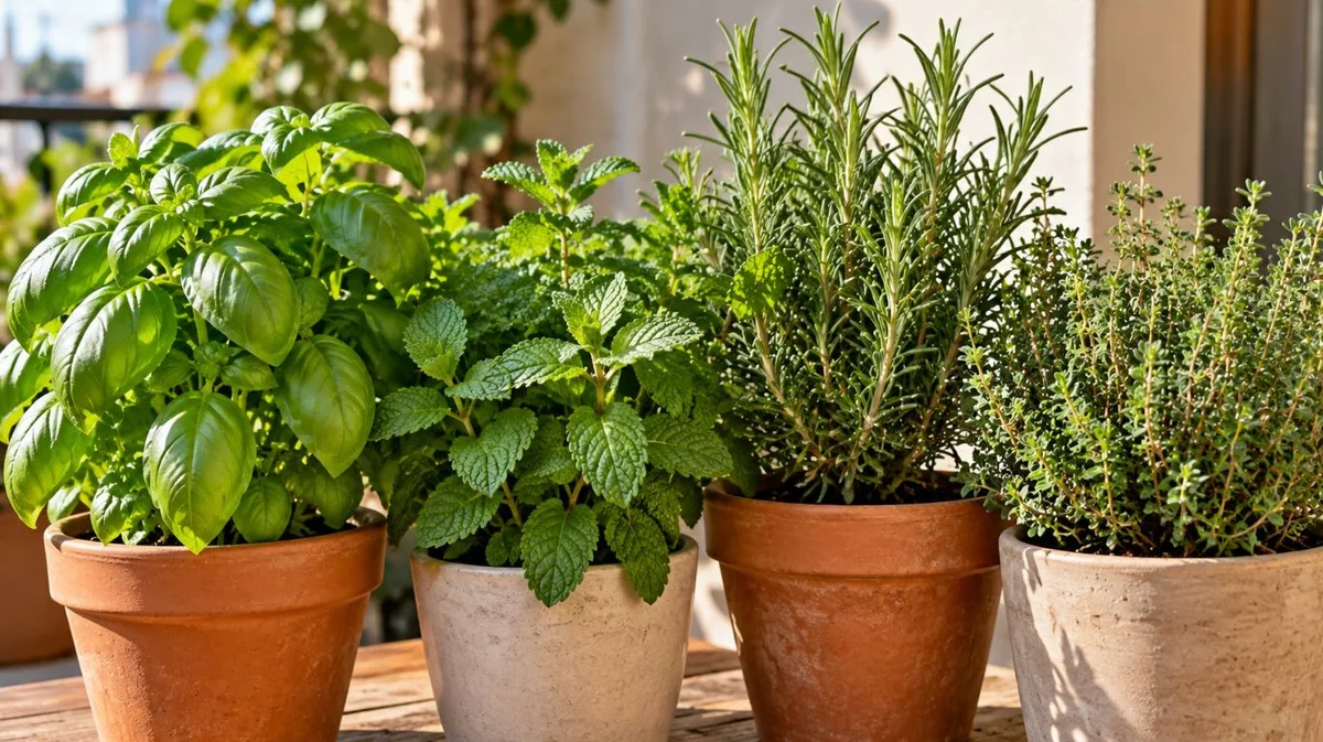 Las 4 plantas aromáticas que conviene plantar en octubre: crecen en macetas y perfuman toda la casa