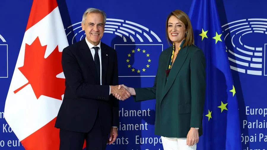 +++ US-Zollpolitik +++: Mark Carney im EU-Parlament: „Wir sind keine Schönwetterverbündeten“