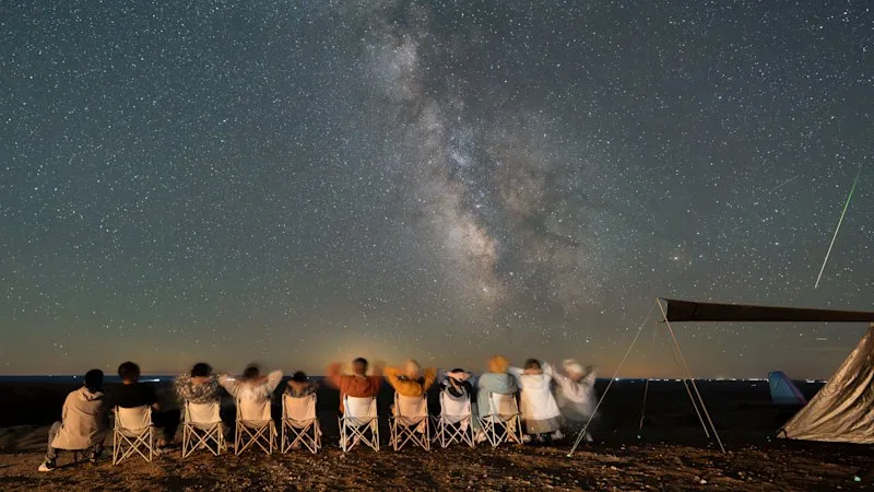 It’s raining stars on big red mountain