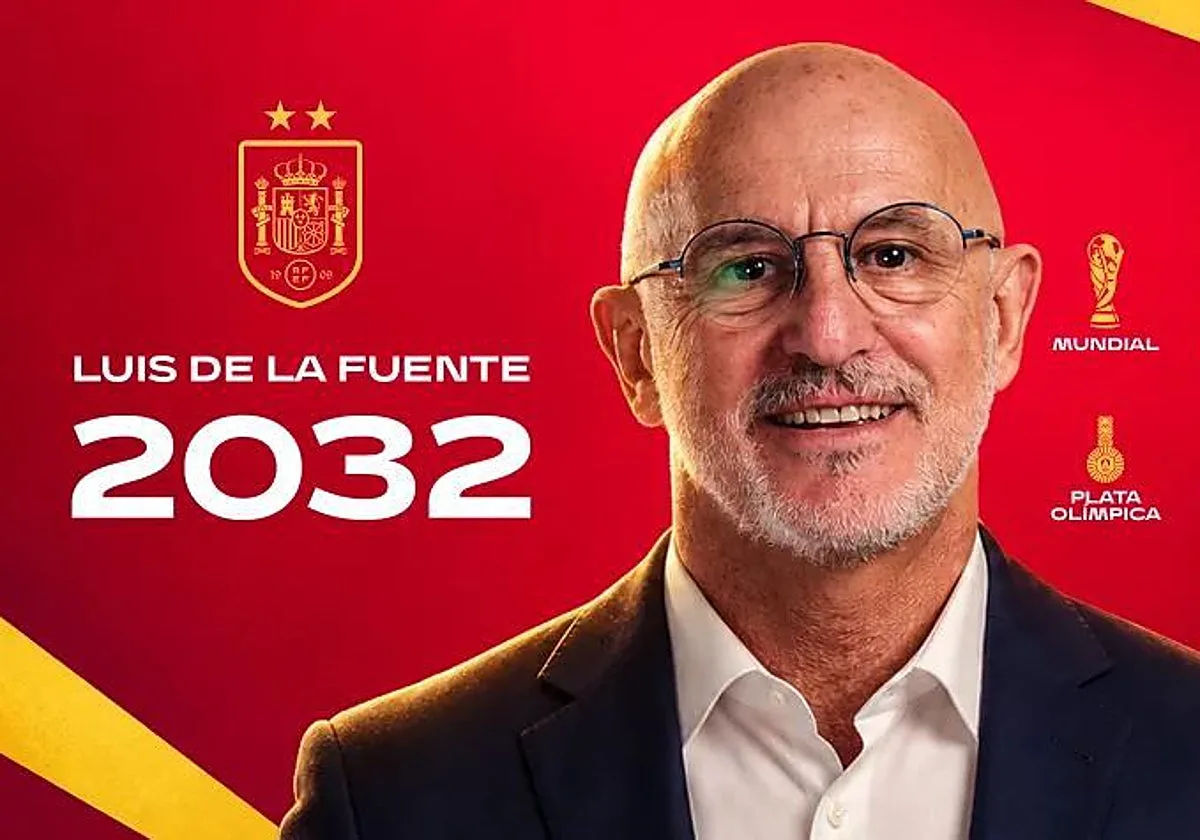 De la Fuente seguirá al mando de La Roja hasta 2032