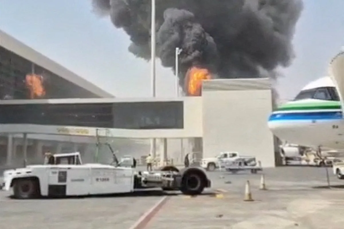 Riyadh airport hit again amid escalating conflict