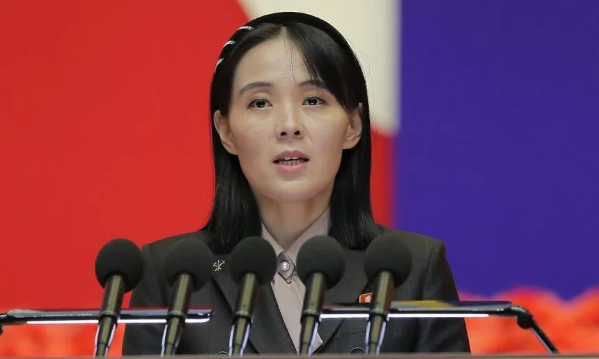 김여정 “트럼프 한마디에 전쟁놀이 빈껍데기…허수아비의 숙명”