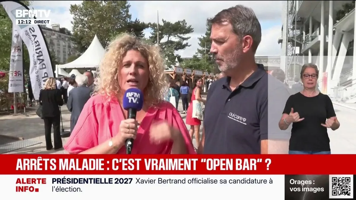 "C'est une mesure d'équité": Guillaume Richard, PDG de Ouicare, réagit aux propos d'Édouard Philippe, qui souhaite "mettre fin à l'open bar des arrêts de travail"