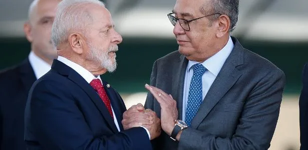 Lula recebe Gilmar Mendes fora da agenda no Planalto em meio a crise no STF