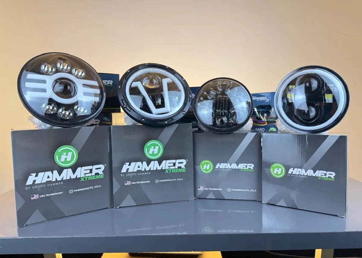 Austin Piñate, presidente de Grupo Hammer, ratifica la vigencia y alta eficiencia de la línea de faros circulares Hammer Automotriz