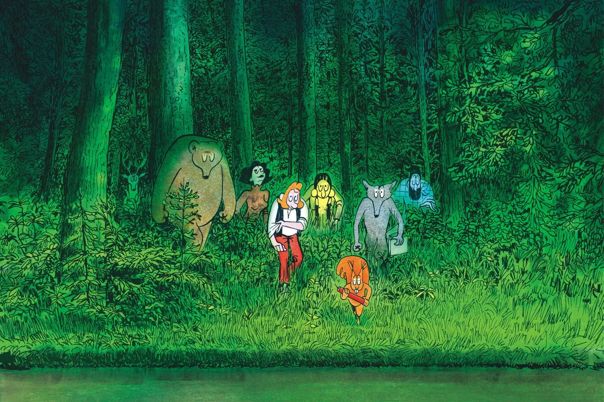 « Le Clan de Walden » : fuir en forêt avec la BD rafraîchissante de Catherine Meurisse