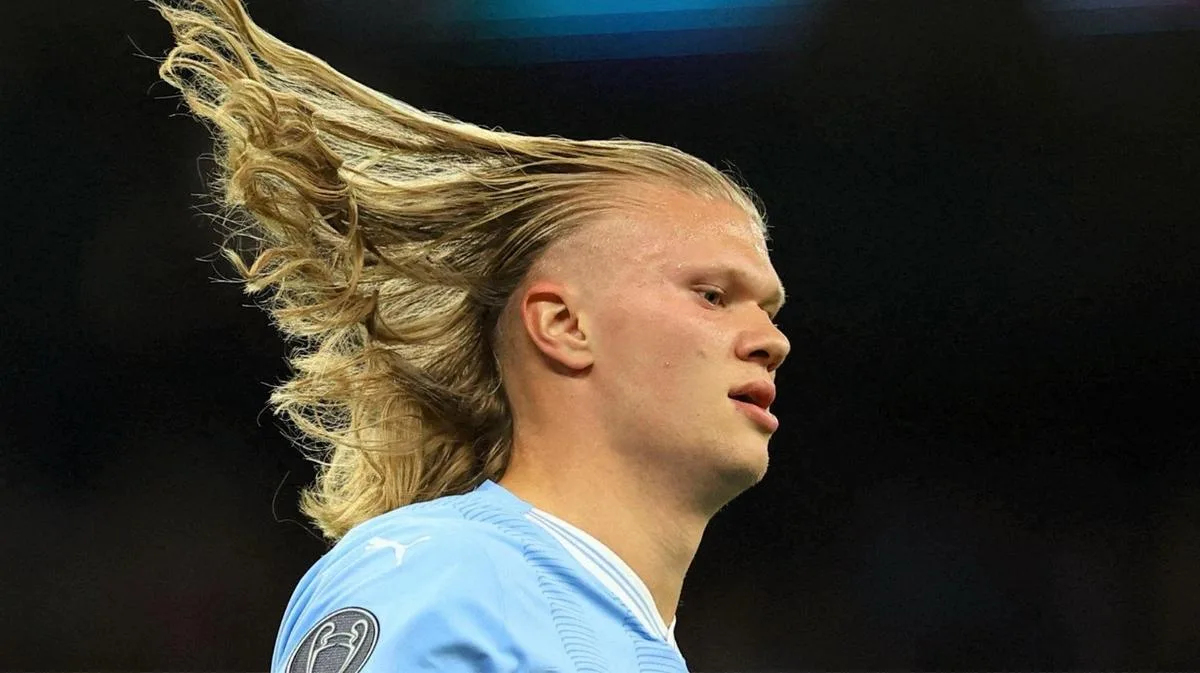 Norwegian Manchester City superstar Erling Haaland unrecognisable with shaved head
