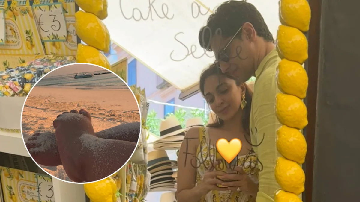 Kiara shares family holiday photos with Sidharth and Saraayah