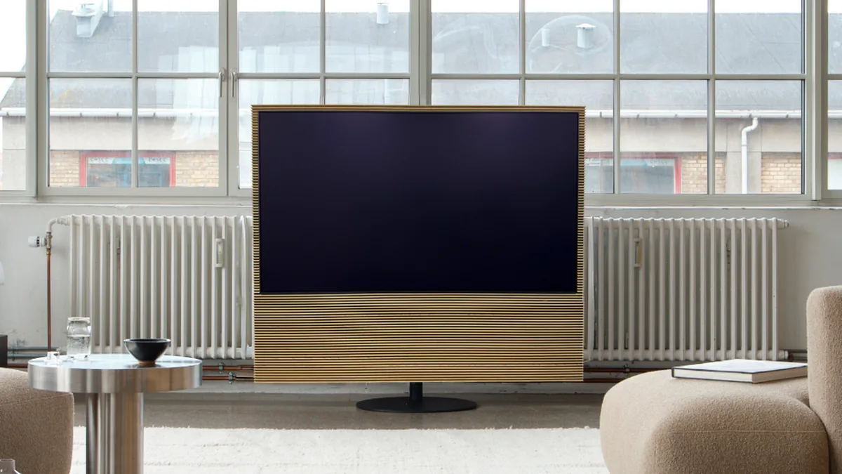 Samsung's best OLED TV is getting a dramatic special version that hides its worst feature under a neat Scandi design — and adds a giant audiophile sound system at the same time