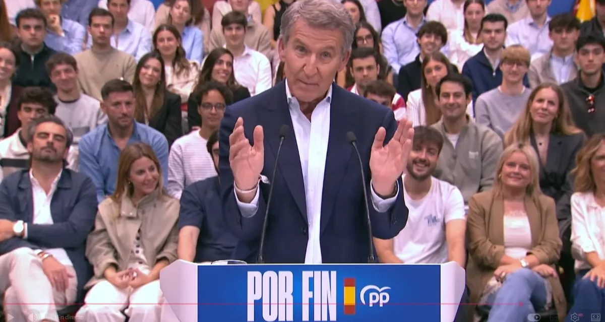 El PP arranca en Madrid la precampaña para las elecciones generales del 29 de noviembre con la promesa de Feijóo de ser “el presidente que España está esperando”