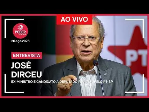 Ao vivo: Poder Entrevista com José Dirceu