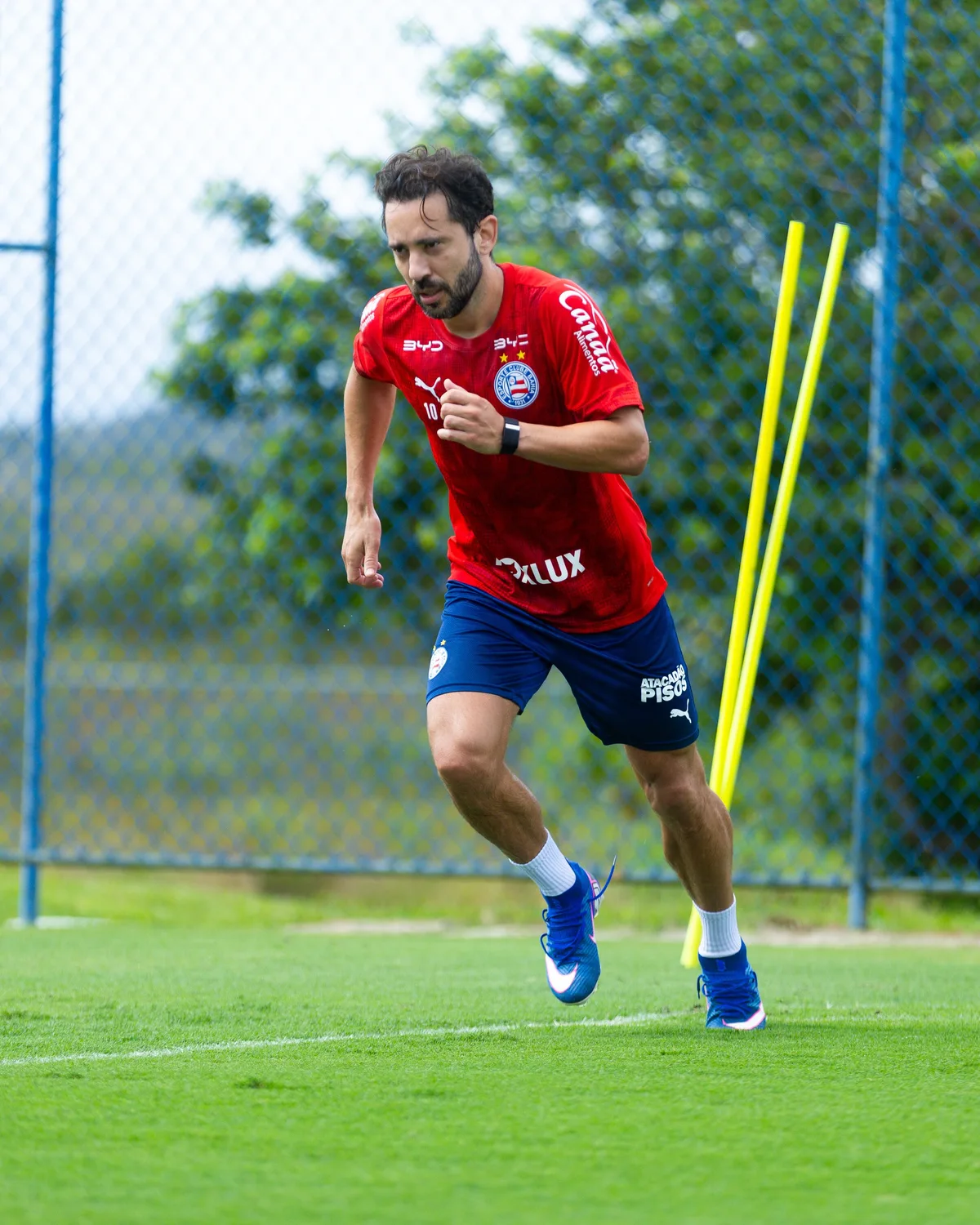 Everton Ribeiro trabalha no campo, e Ademir tem lesão confirmada; ge atualiza boletim médico do Bahia