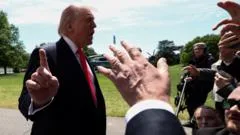 'Quiet, quiet, quiet!' - What triggers Trump to shut down reporters?