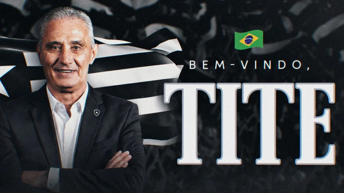 ‘Seja muito bem-vindo’: Tite ganha ‘voto de confiança’ de ídolo após anúncio do Botafogo