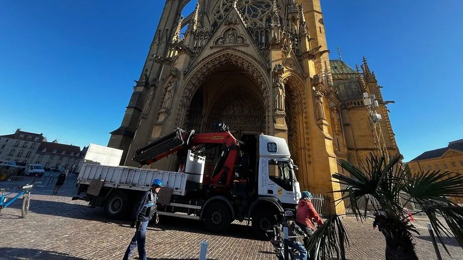 La cathédrale Saint-Etienne de Metz chouchoutée avant la venue du pape Léon XIV