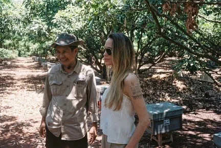 Angelina Jolie compró 39 hectáreas en Camboya y desde hace 23 años protege un bosque con 200 especies