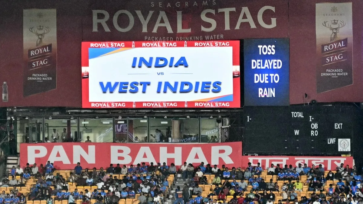 Bengaluru's wait for international cricket ends in no result; T20I series ends 2-2