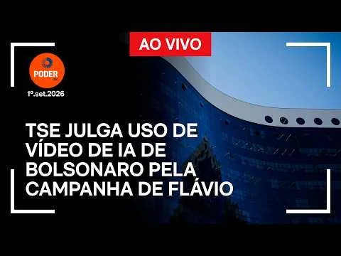 Ao vivo: TSE julga vídeo de IA de Bolsonaro em campanha de Flávio