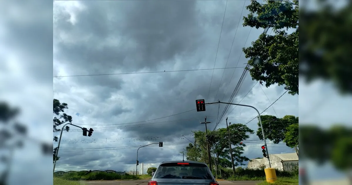 Simepar prevê retorno da chuva e máxima de 23°C em Apucarana