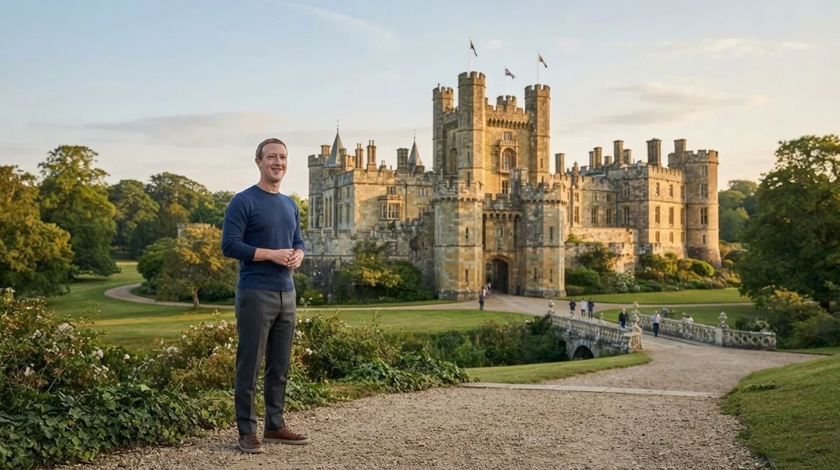 Mark Zuckerberg compró un castillo del siglo XIX cerca de la sede de Meta en Irlanda