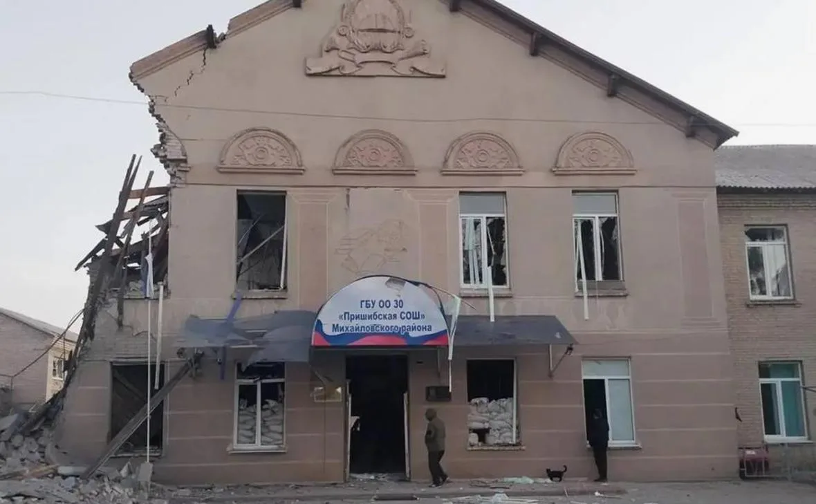ВСУ нанесли удар по избирательному участку в школе Запорожской области