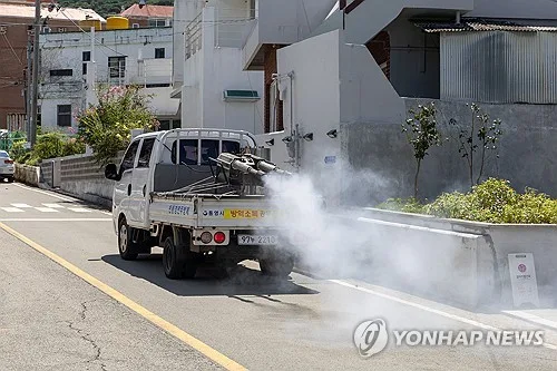 통영시, 수해지역 상가·주택가 집중 방역…"감염병·해충 예방"