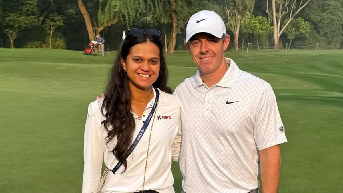 Asian Games gold medallist Pranavi meets ‘ultimate hero’ McIlroy