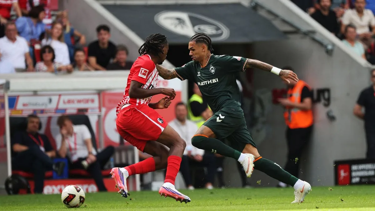 Fußball-Bundesliga: Nächster Schock für Werder: Auch Njinmah fällt lange aus