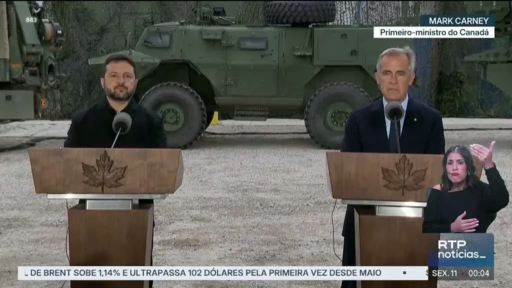 Canadá assina acordo de 100 anos com Kiev focado no pós-guerra