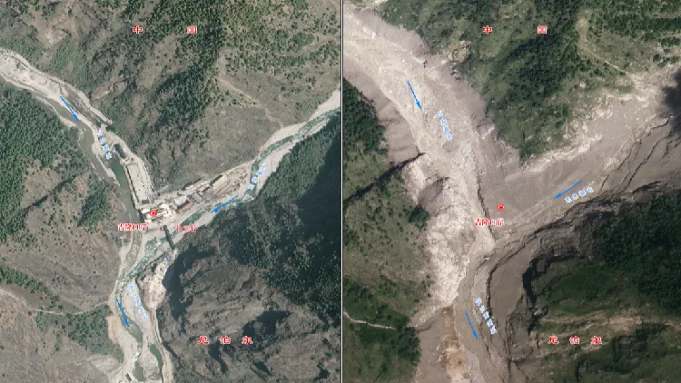 3D imagery reveals path and causes of Xizang's Gyirong mudslide