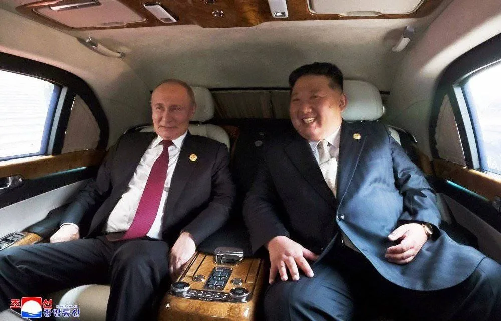 Guerre en Ukraine : Bromance entre Kim Jong-un et Poutine, et un avion de combat espagnol abat un drone