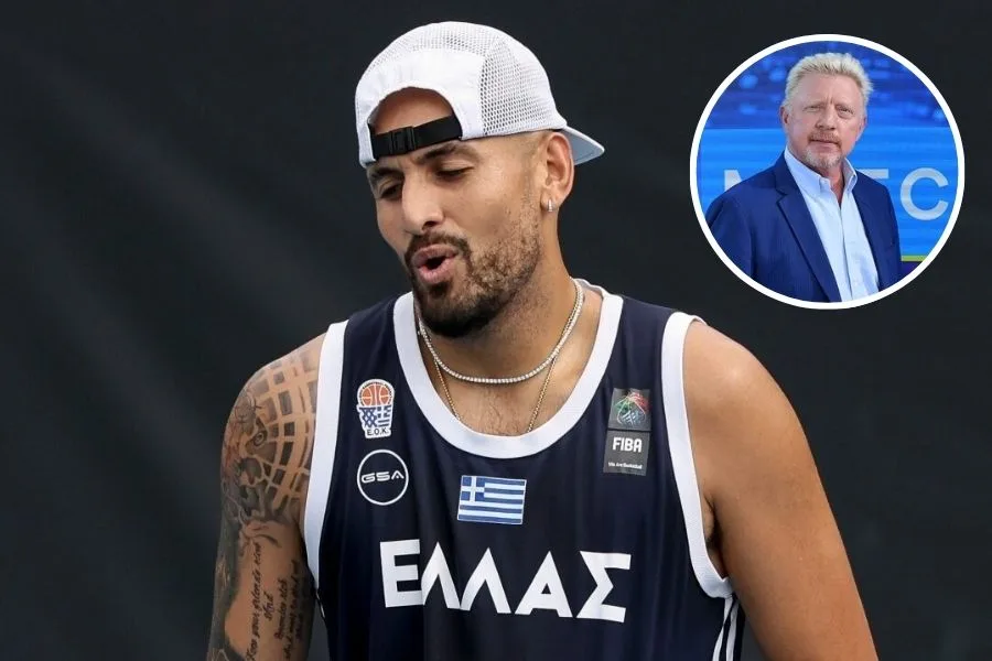 "Não fiquei realmente surpreso", disse Becker sobre doping de Kyrgios