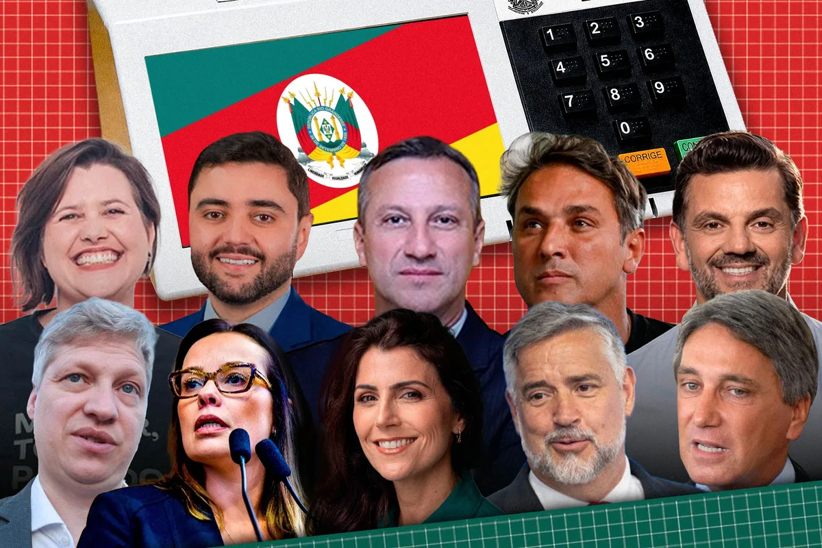 Saiba quem são os candidatos ao governo e ao Senado pelo RS