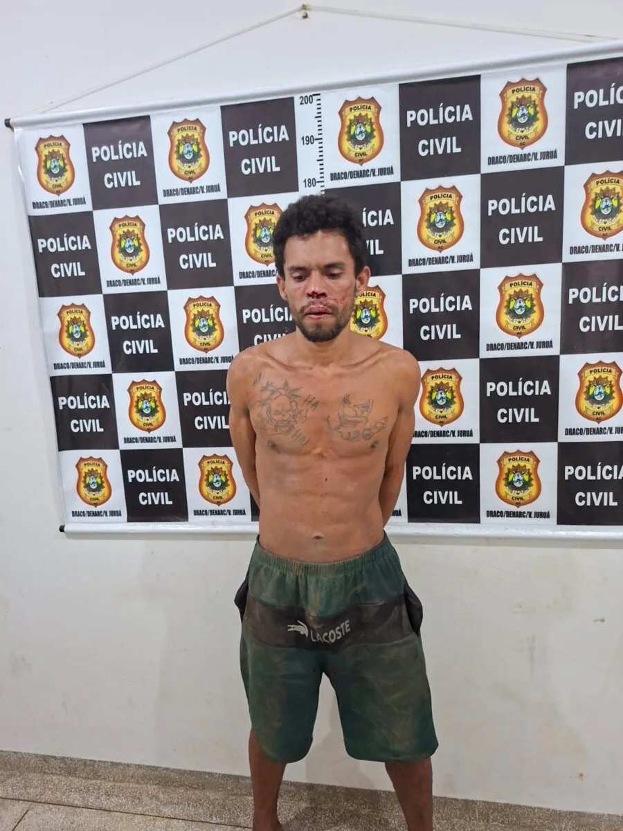 Homem é preso após ameaças e resistir à abordagem policial em Cruzeiro do Sul