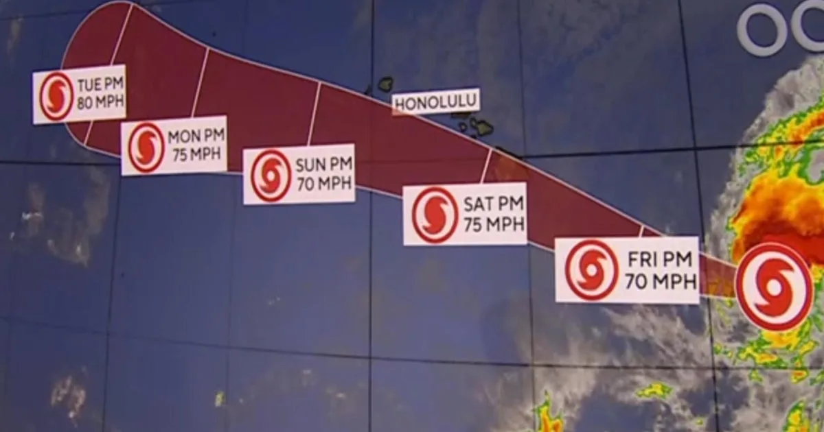 Tropical Storm Lala threatens Hawaii with harsh flooding and potential hurricane status