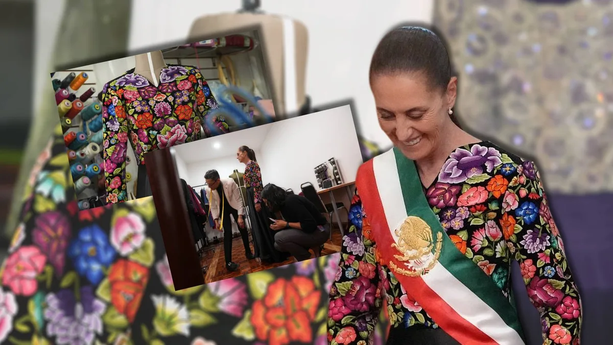 ‘Surgió del terremoto’: La historia de Creaciones Biulú, taller que diseñó el vestido de Sheinbaum