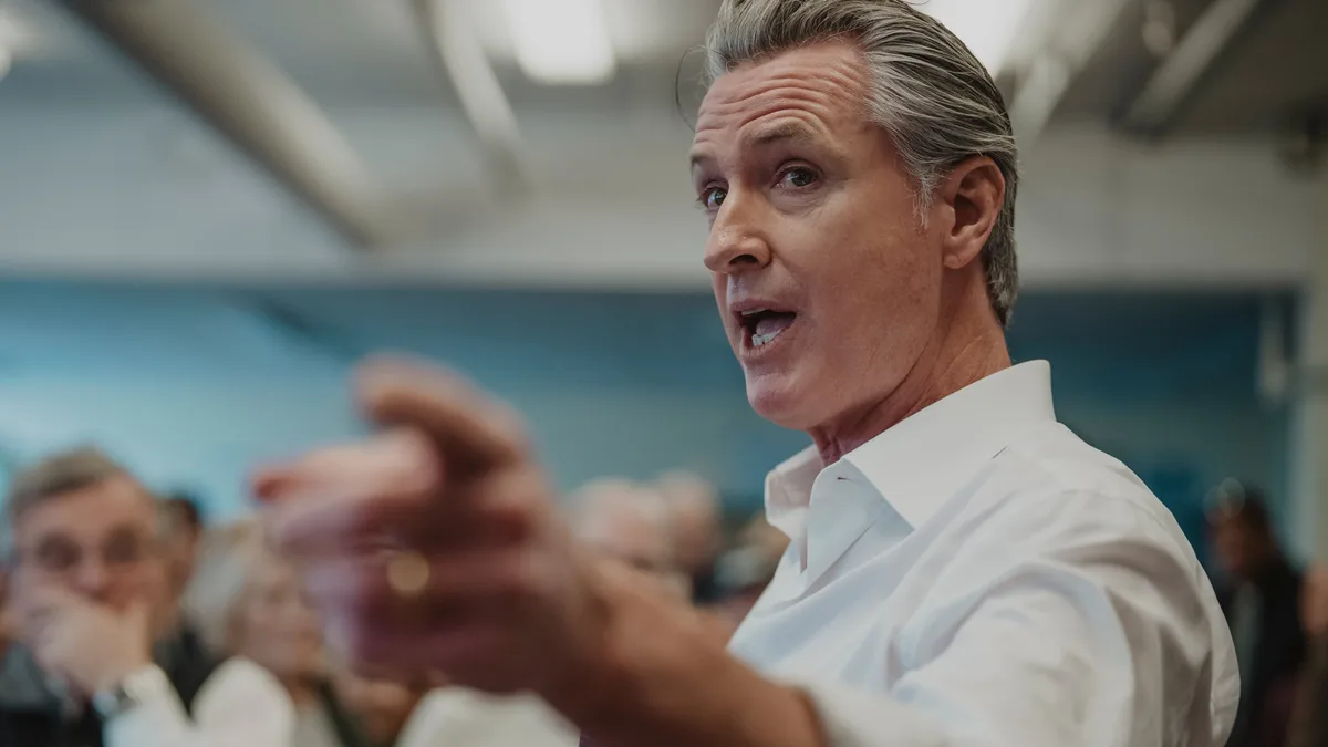 Gavin Newsom Breaks Silence on Ex-Wife Kimberly Guilfoyle’s Greek Tragedy