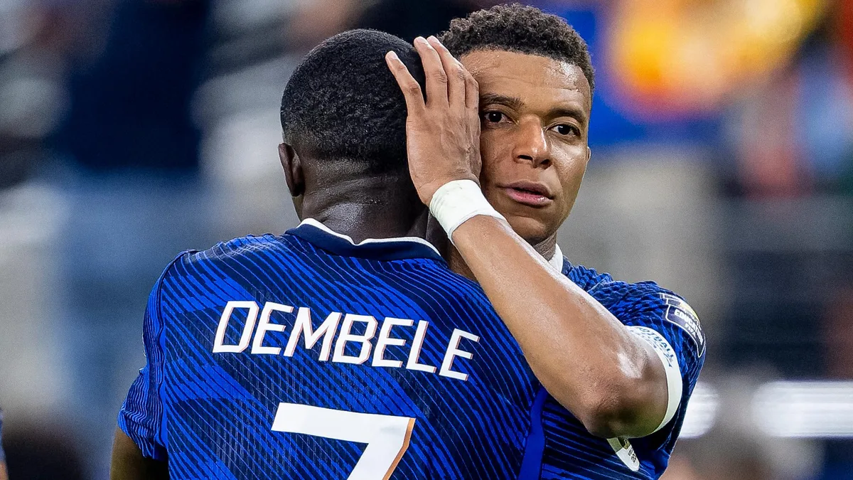 « Pas de tension » avec Dembélé, assure Mbappé avant leurs retrouvailles en bleu