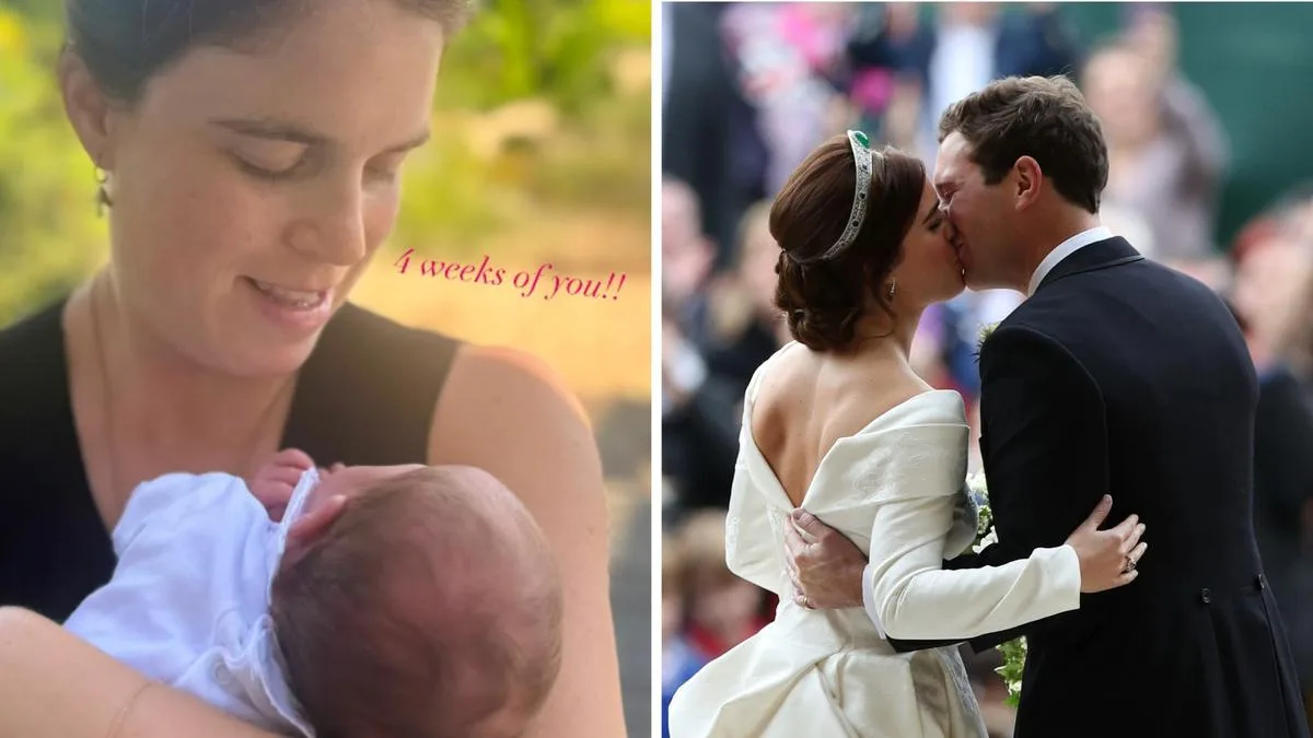 Princess Eugenie: Royal shares sweet snaps of new baby girl Adelaide four weeks after birth