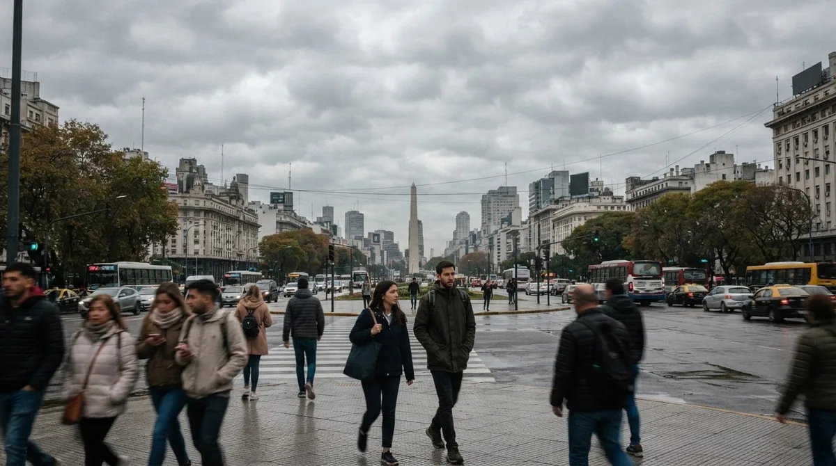 Clima en Buenos Aires hoy viernes 28 de agosto: cielo cubierto y temperaturas frescas